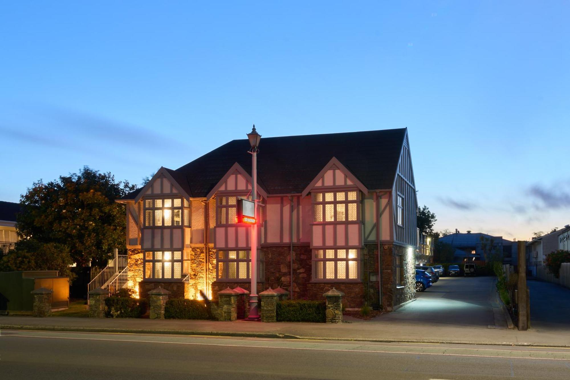 The Elmwood Motel 基督城 外观 照片